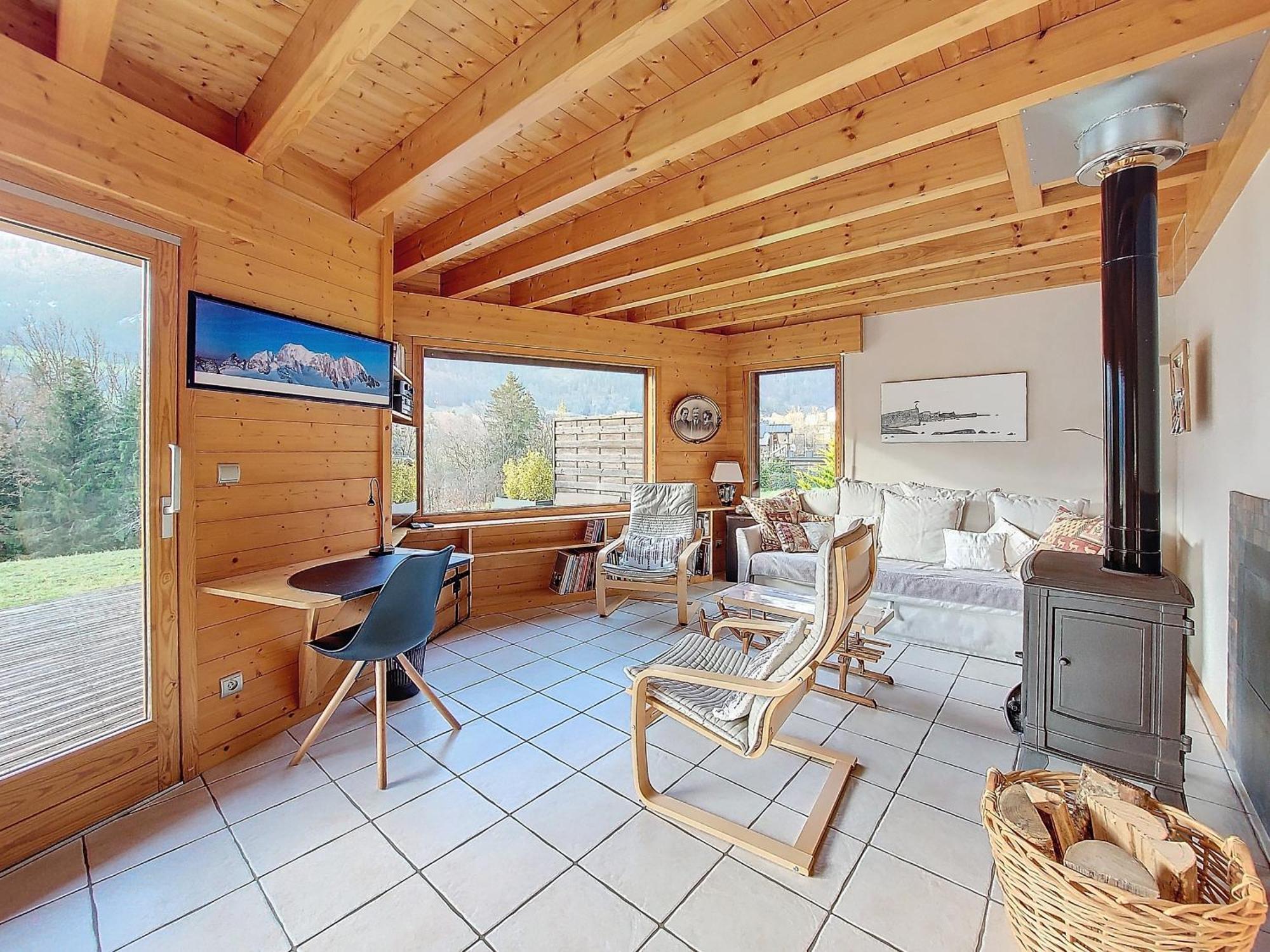 Chalet Wifi - Le Biot - 8 Personnes - Chalet Morand Esterno foto