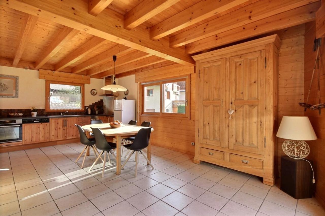 Chalet Wifi - Le Biot - 8 Personnes - Chalet Morand Esterno foto