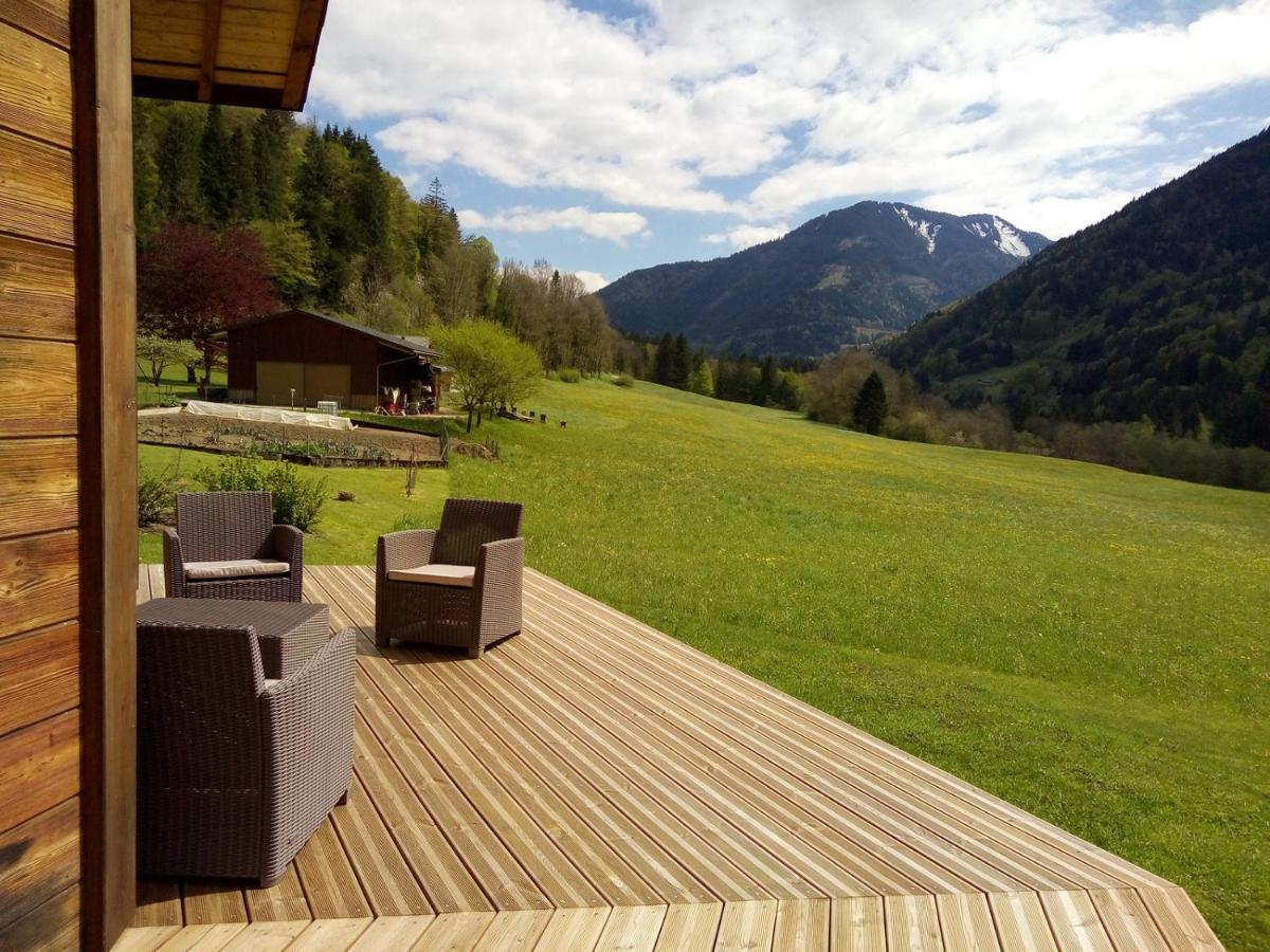 Chalet Wifi - Le Biot - 8 Personnes - Chalet Morand Esterno foto